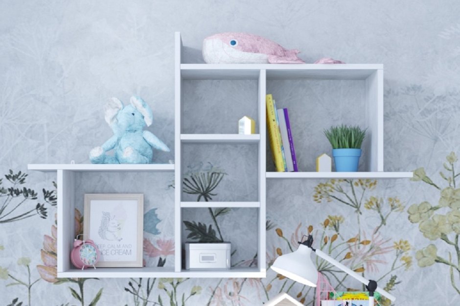 Книжный стеллаж Монтессори