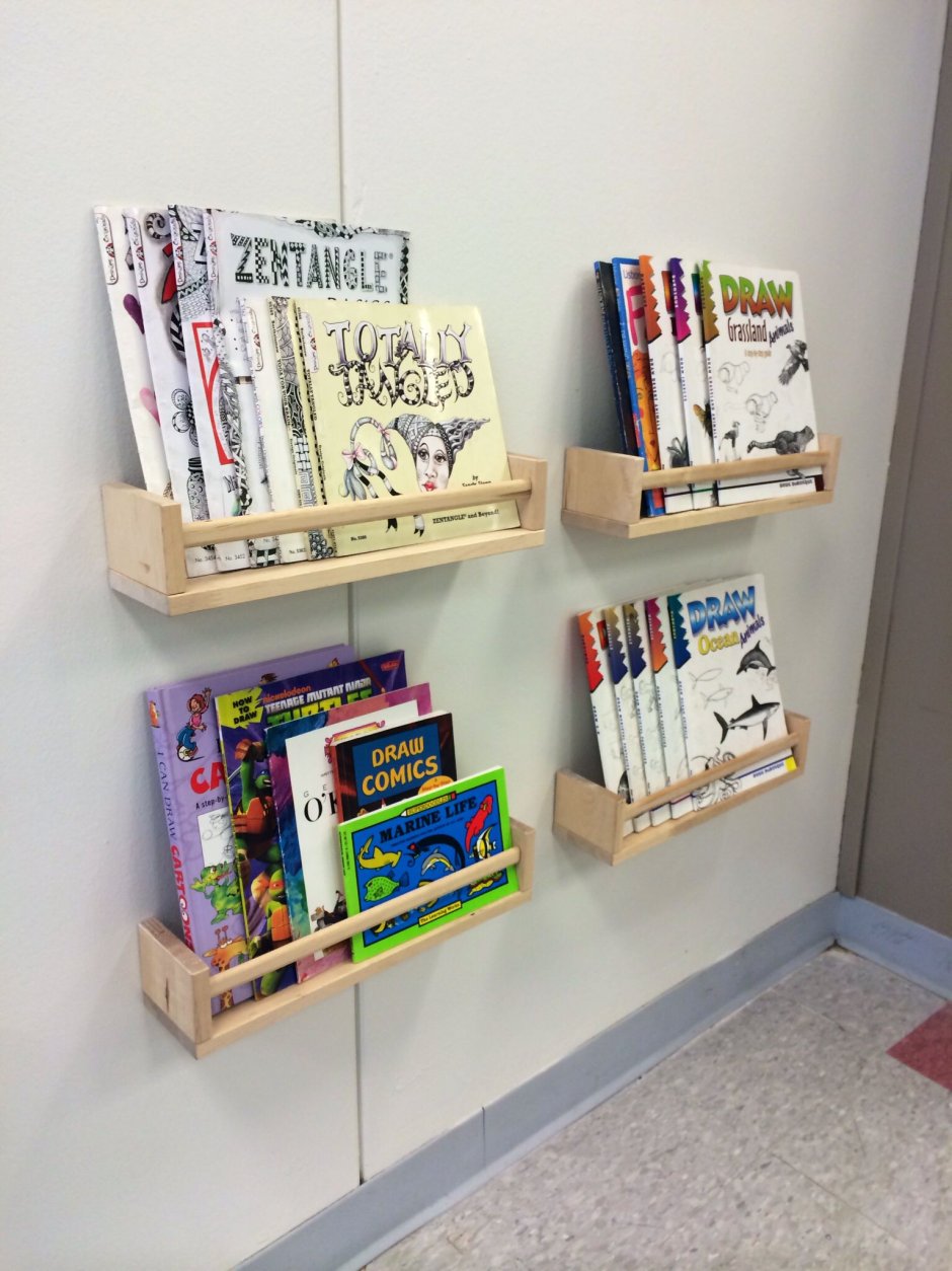 Полочки в детскую комнату