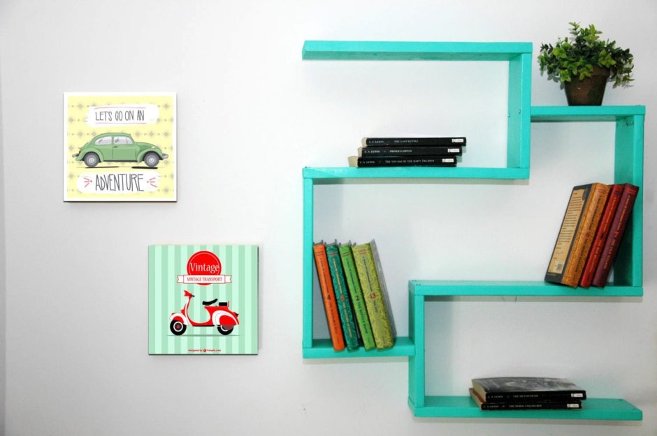 Полки детские настенные