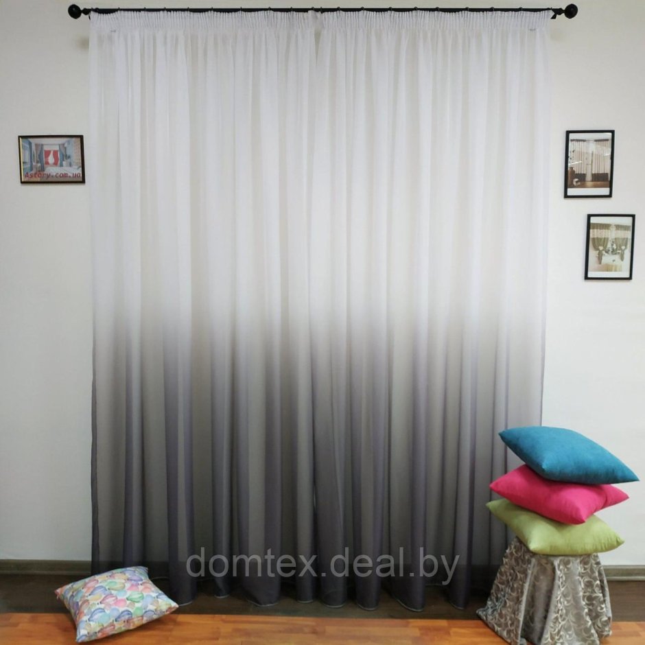 Тюль градиент