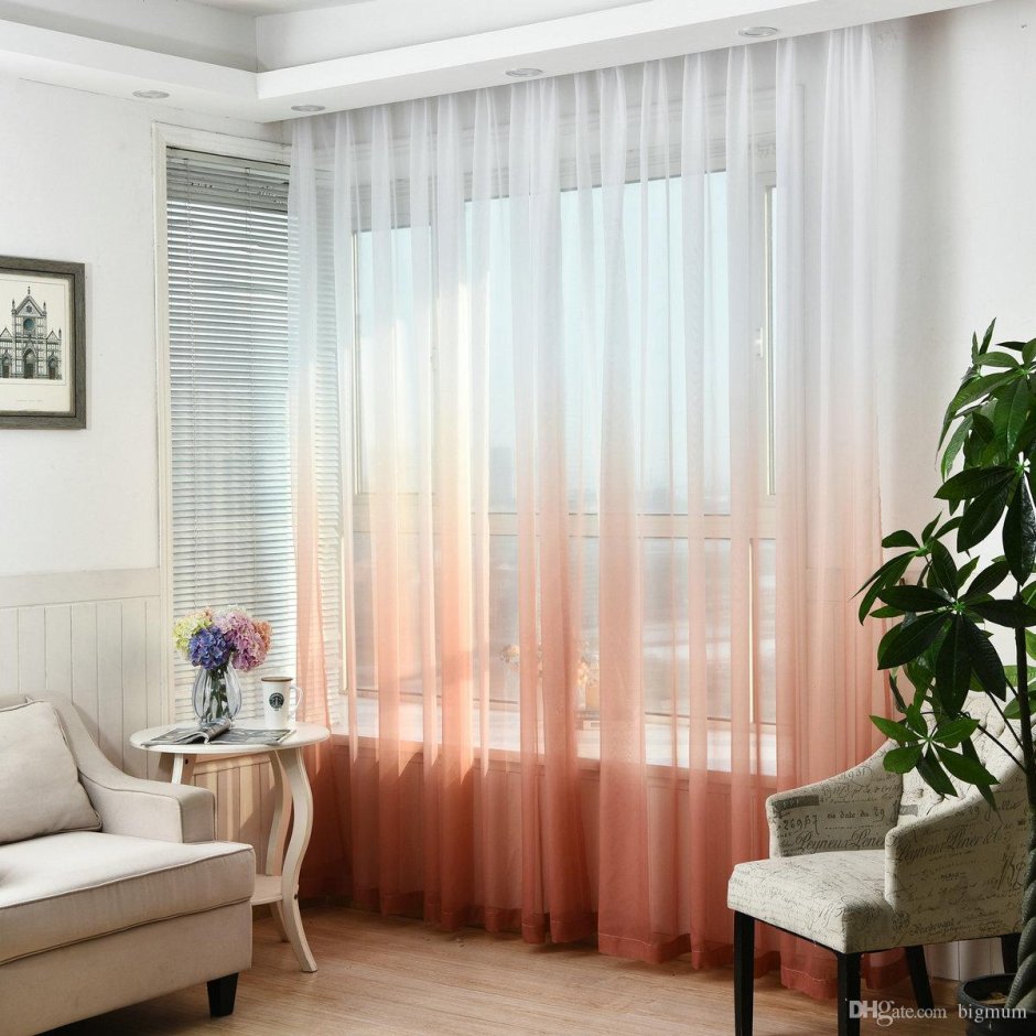 Тюль градиент