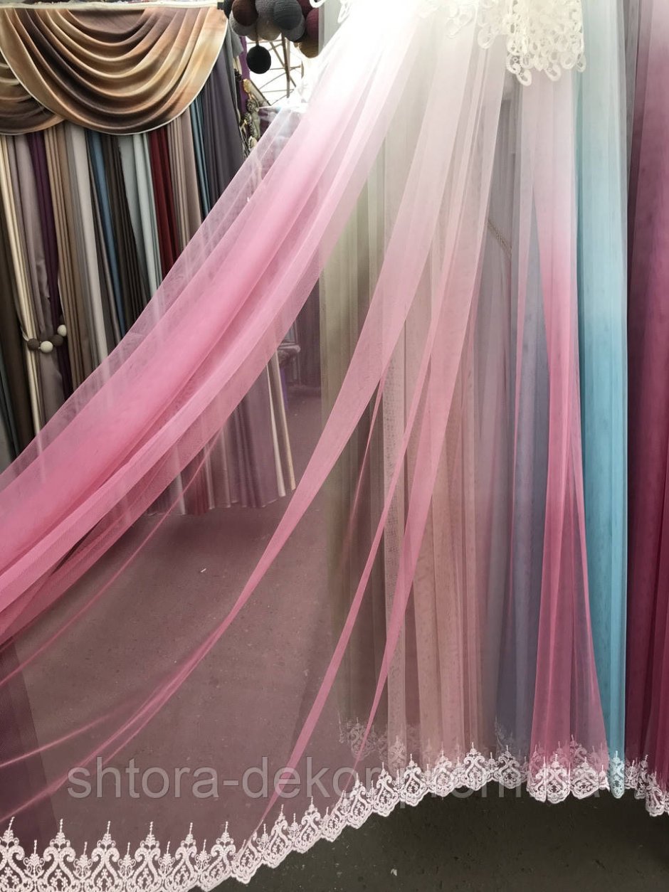 Шторы омбре