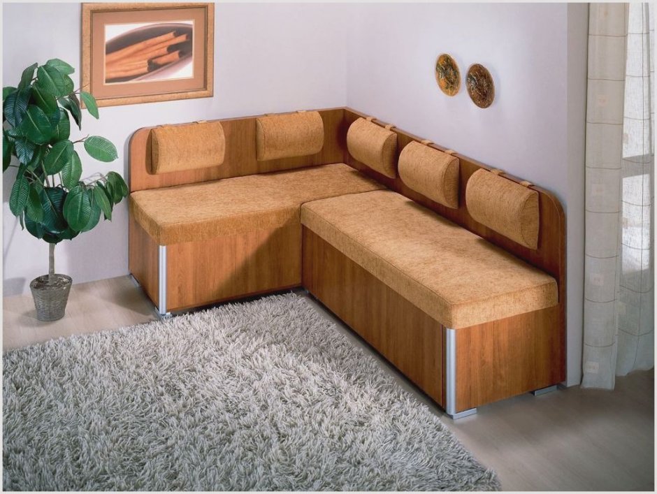 Маленький угловой диванчик