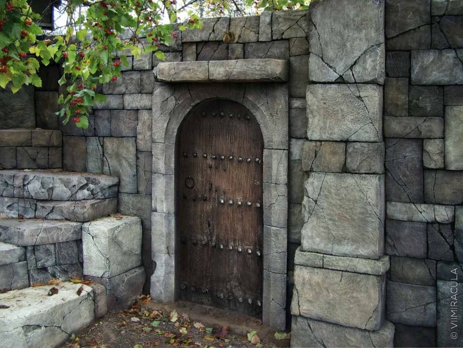 Калитка из камня