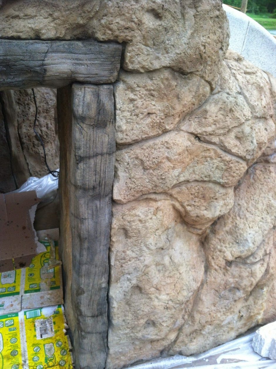 Камень из арт бетона