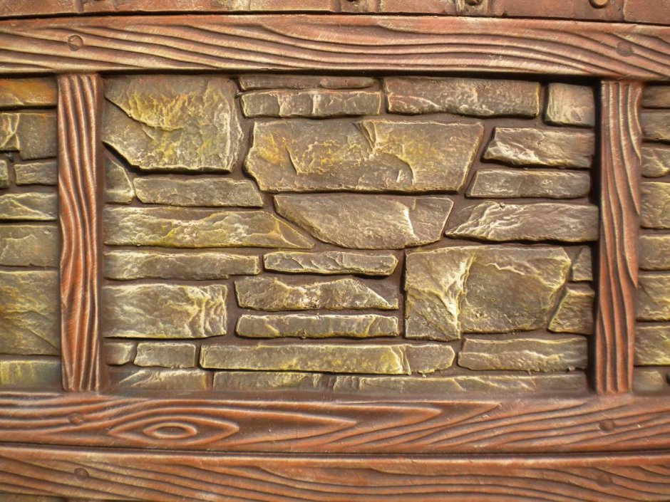 Имитация дикого камня