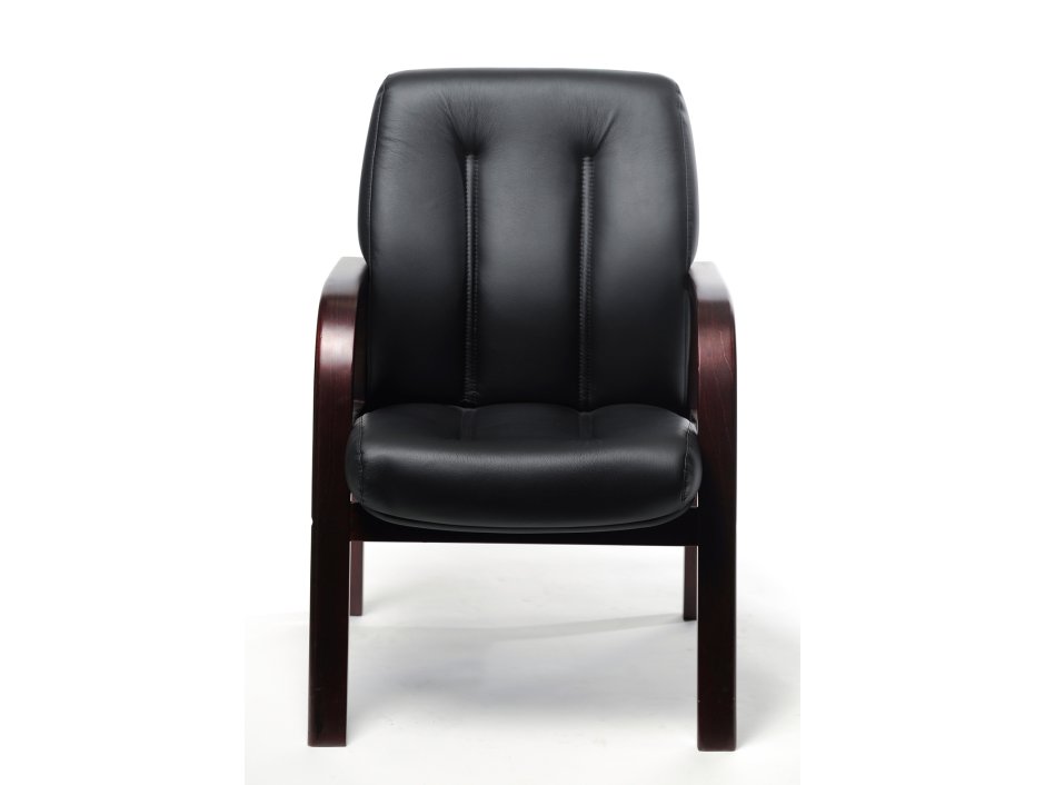 КДК кресло "forum" (c352) (60*63h100) (экокожа, черная, т.-орех)