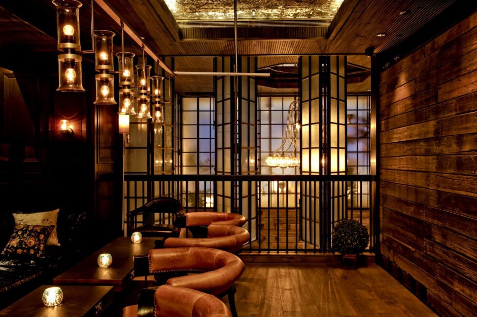 Бар в стиле арт деко