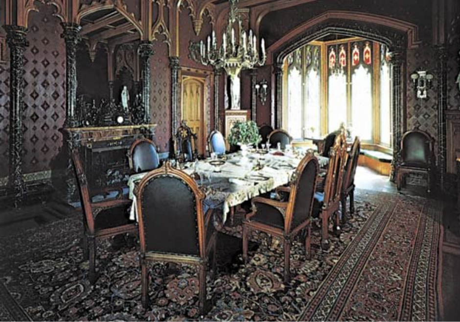 Готика 19 века интерьер