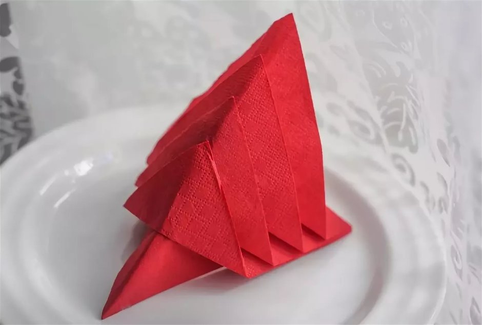 Сложенные салфетки