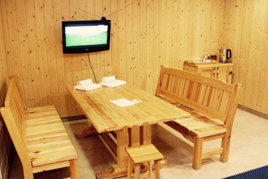 Мебель для бани в комнату отдыха