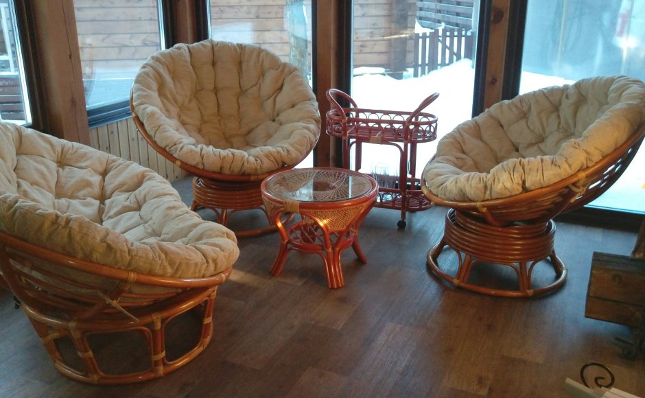 Интерьер бани на даче