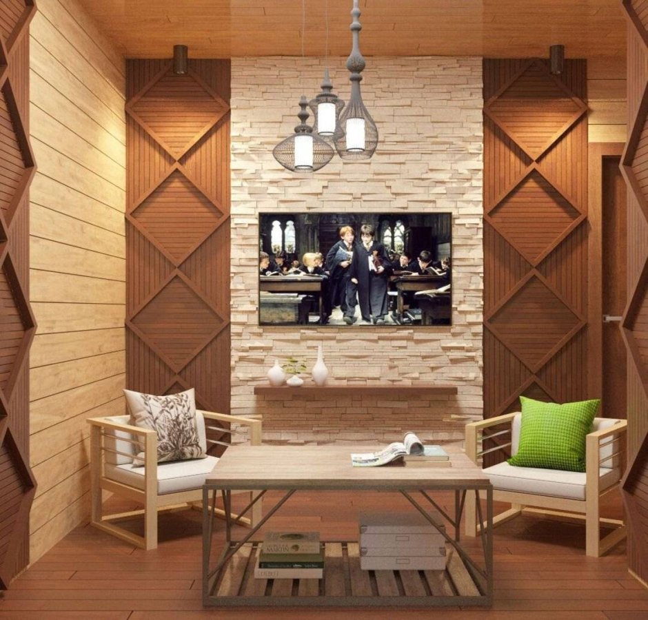 Отделка предбанника