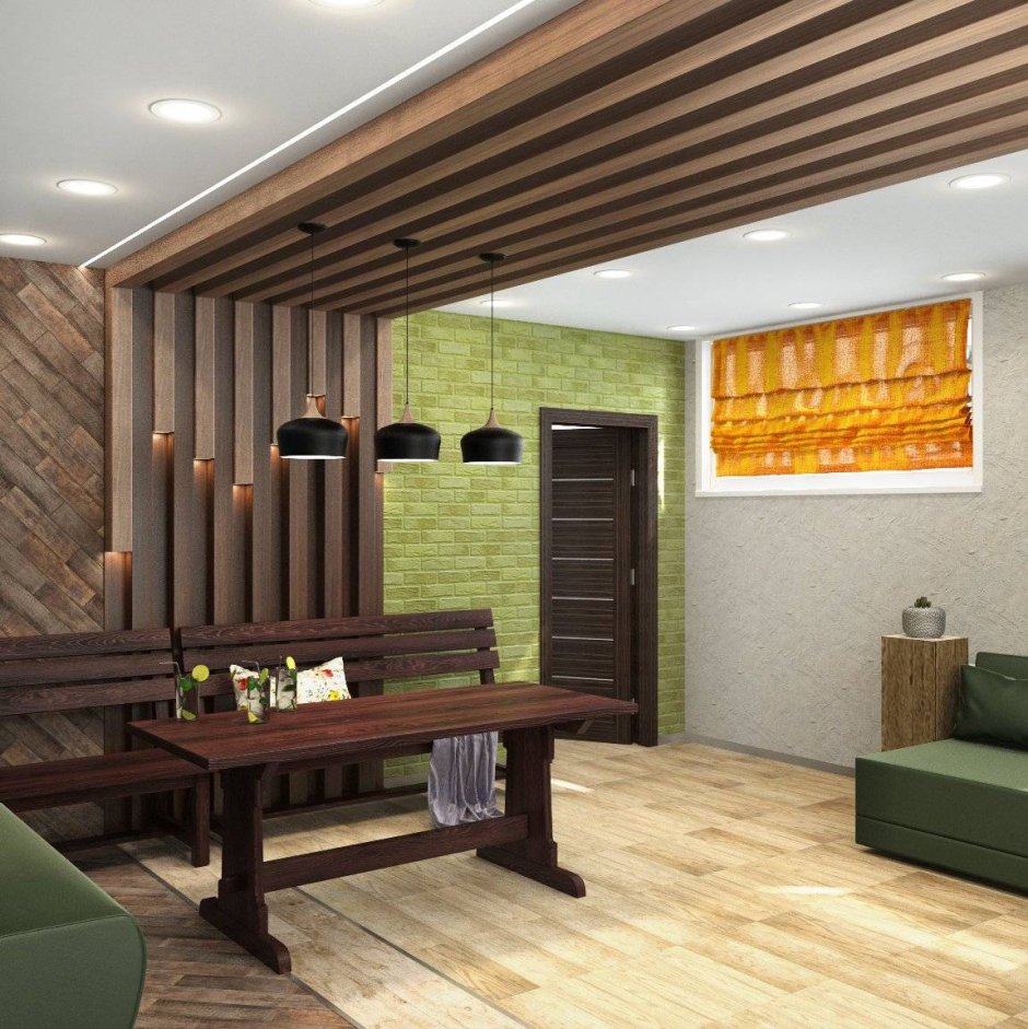 Обшить баню блок хаусом внутри