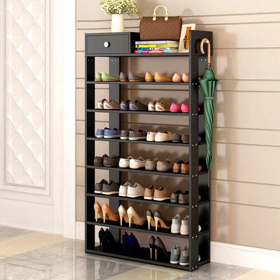 Тканевый стеллаж для обуви Shoe Cabinet 8238