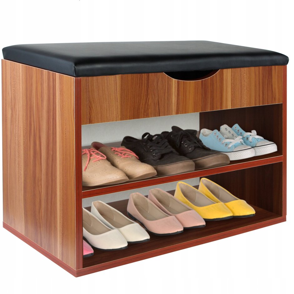 Банкетка обувница белая икеа