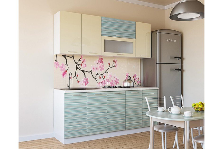 Ясень Анкор светлый и дуб сонома