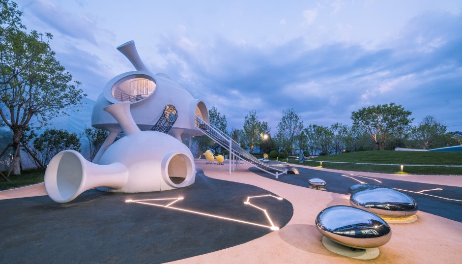 Детская площадка 3ds Max