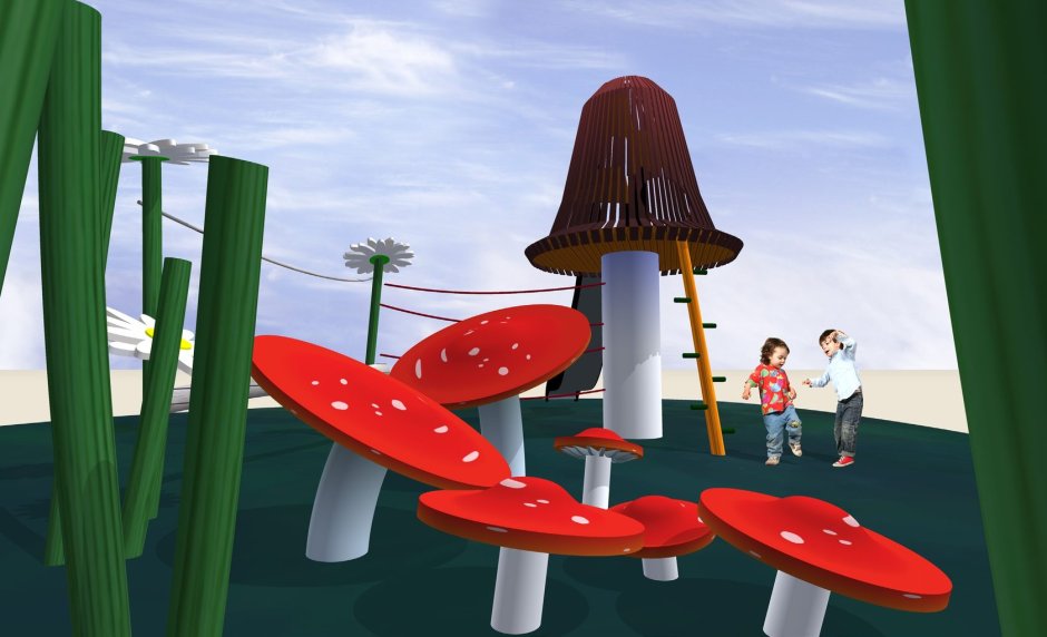 Детские площадки архитектура