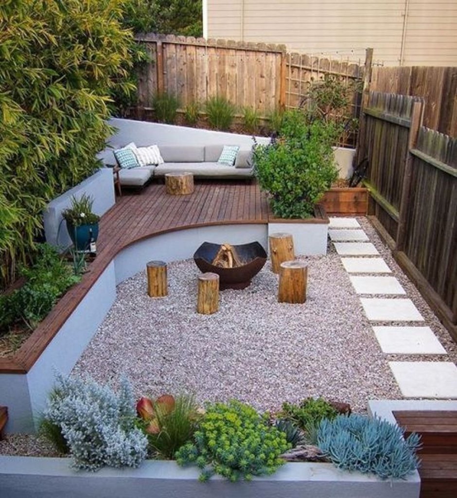 Дизайнерский ландшафт дачного участка