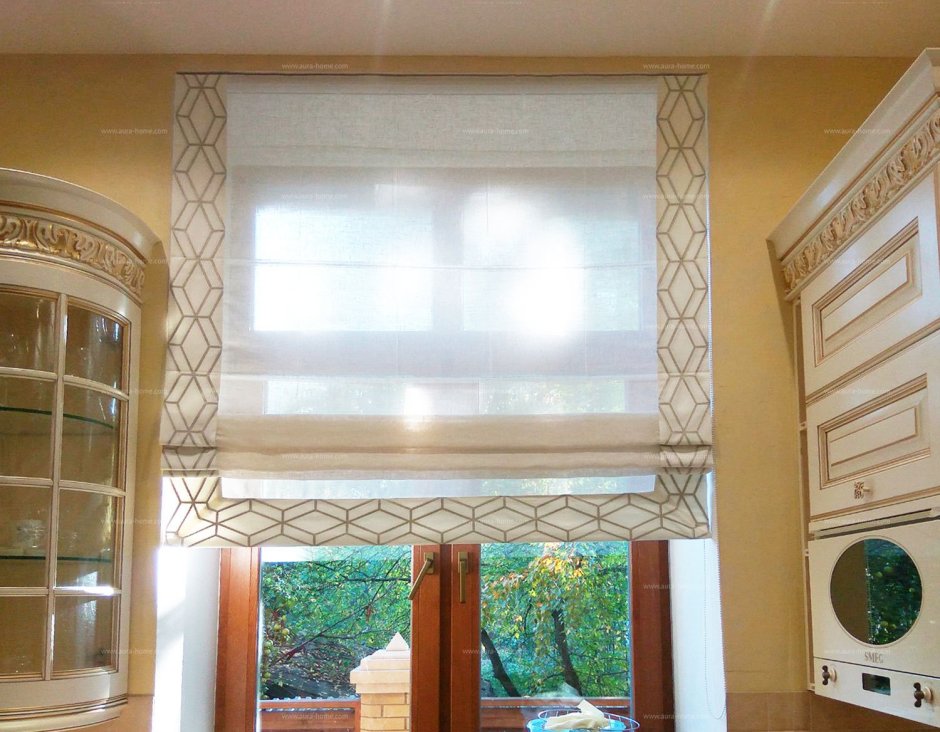 Римские шторы экостиль