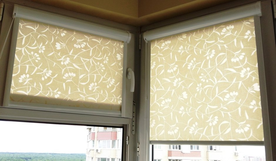 Рулонные тканевые жалюзи система Уни-1