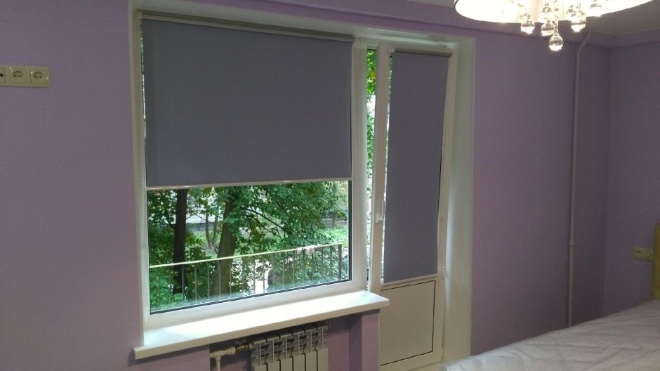 Жалюзи на окна с форточкой
