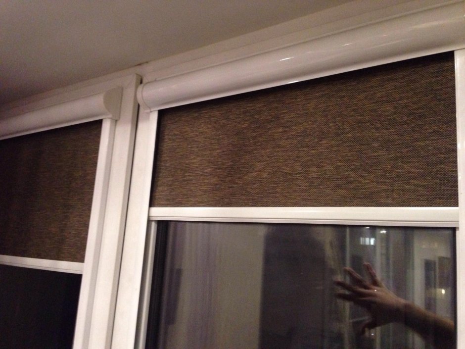 Рулонные шторы снизу вверх Леруа