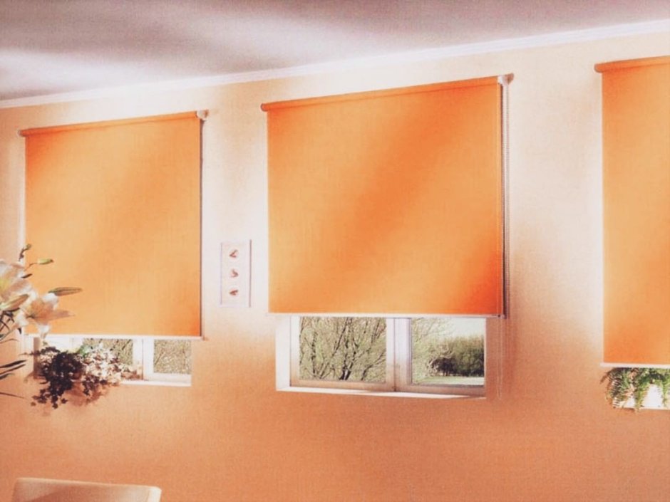 Рулонки Уни 1 двойное окно