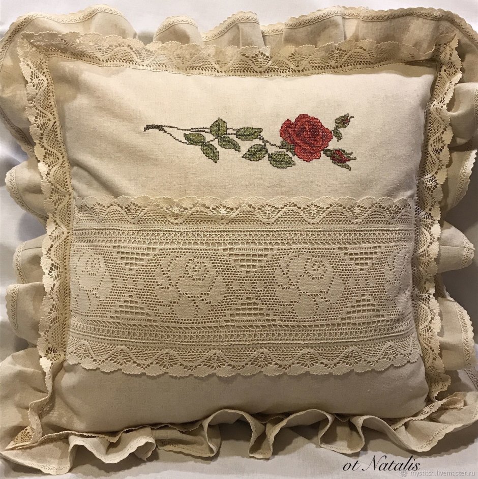 Подушки из трикотажа своими руками