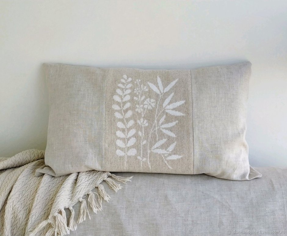 Льняная подушка