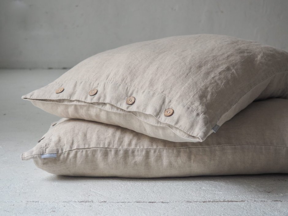 Декоративные подушки из Мешковины