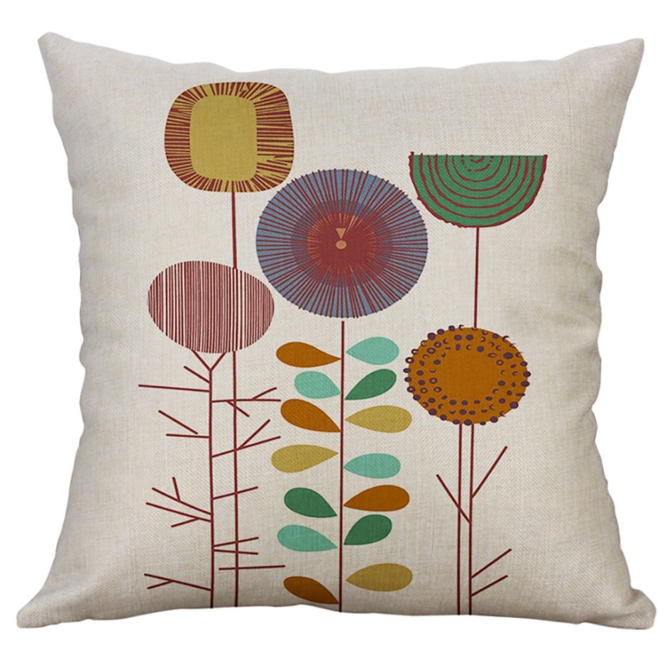 Наволочка на подушку с завязками