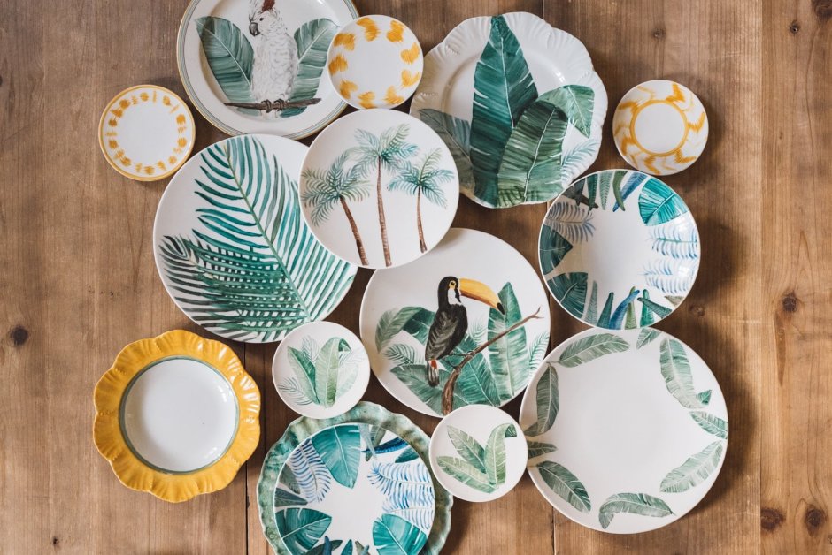 Необычная одноразовая посуда