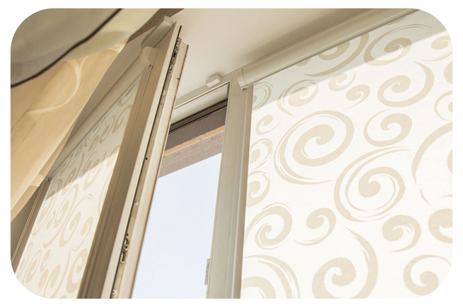 Шторы плиссе раздвижные