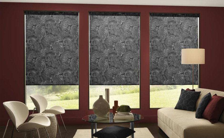 Рулонные шторы на липучках