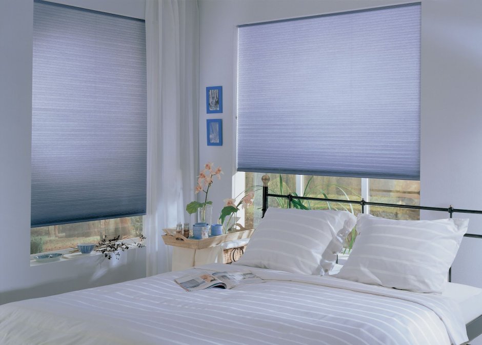 Жалюзи на окна рулонные белые