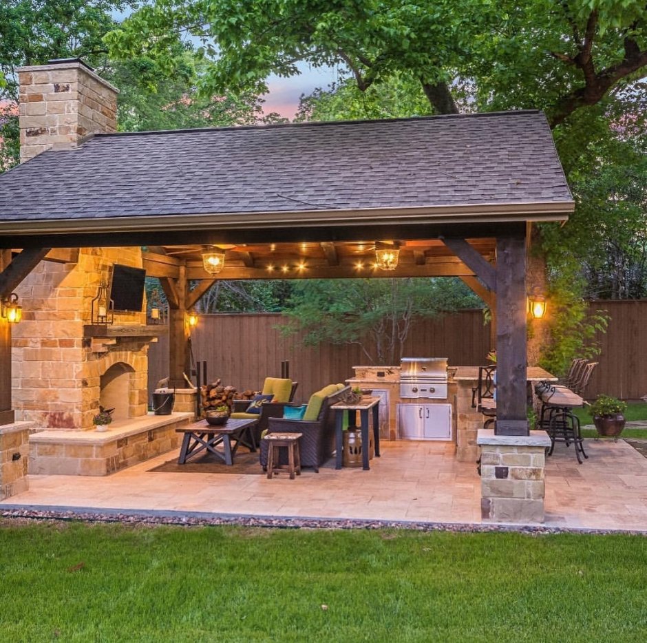 Открытые беседки