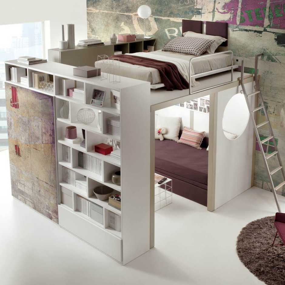 Кровать чердак Спейс