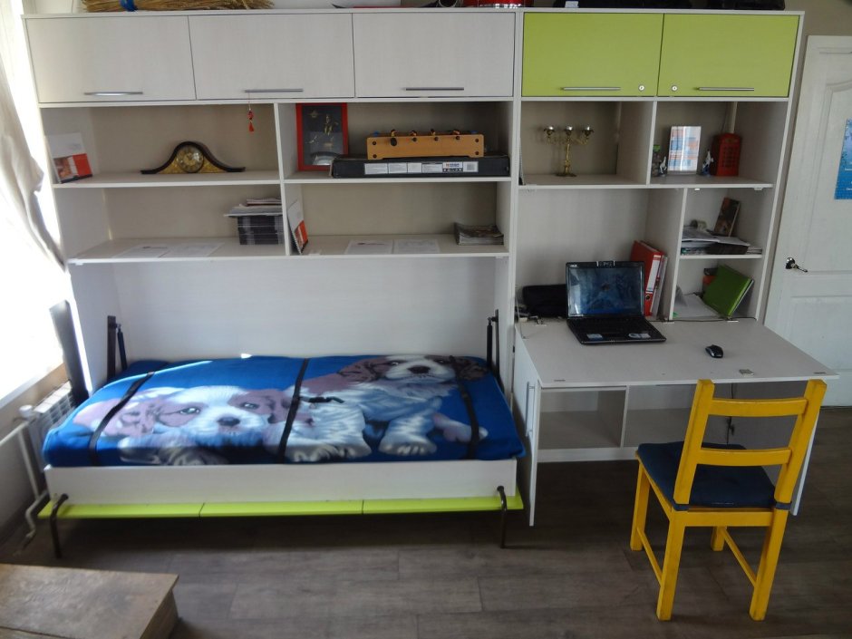 Встроенные детские кровати