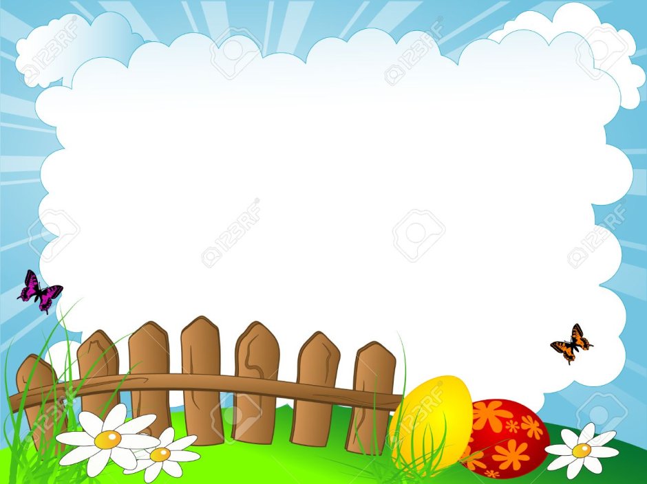 Рамка для афиши в деревенском стиле