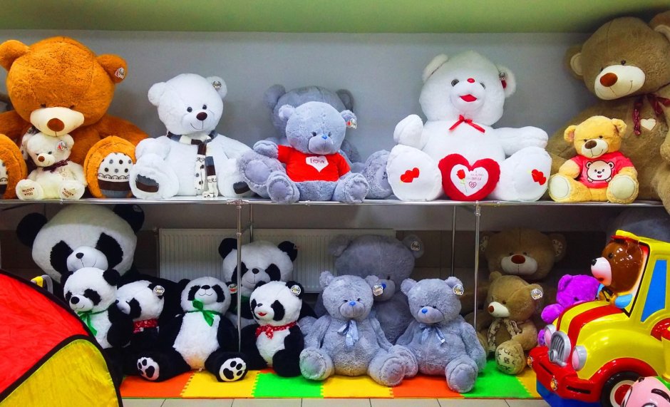 Полка для мягких игрушек