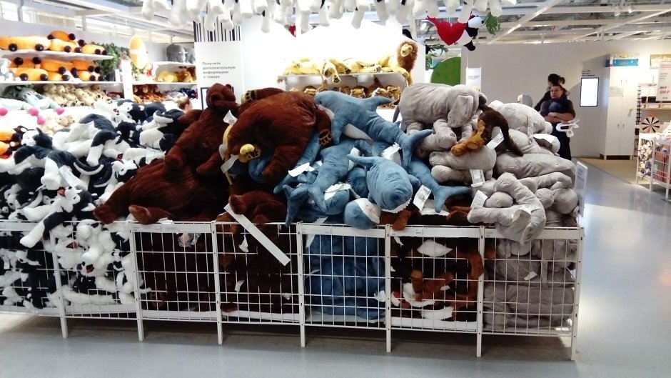 Склад мягких игрушек