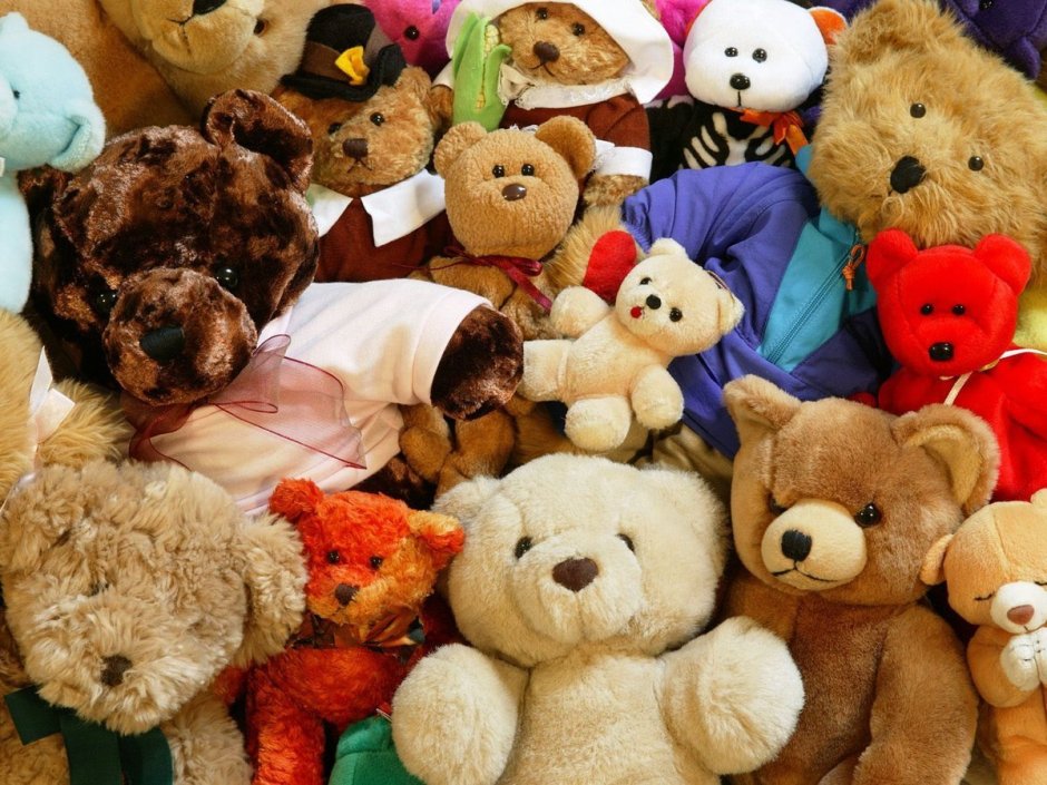 Игрушки коллаж