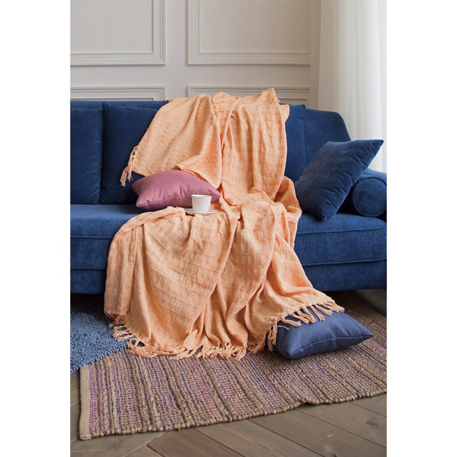 Плед на диван