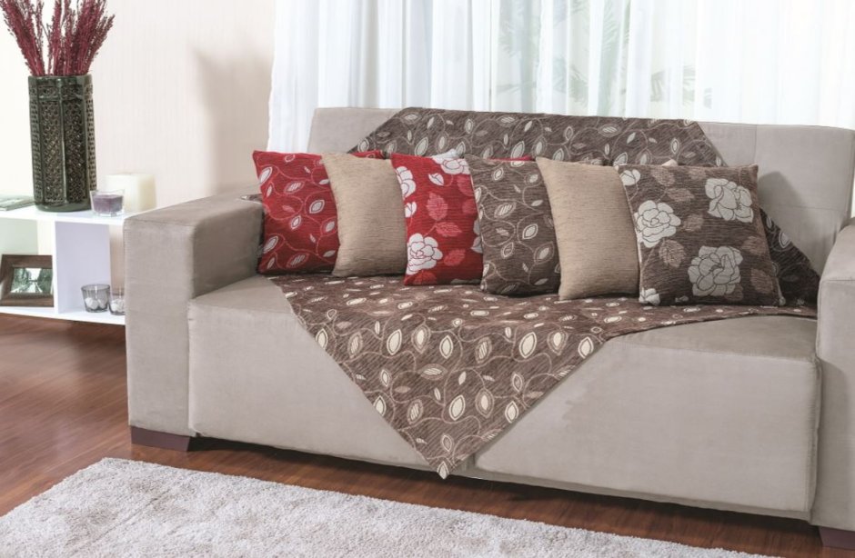 Плед на диван в гостиную