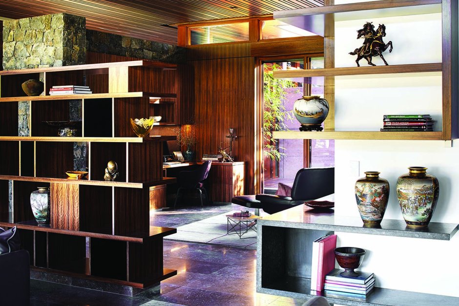 Полки в японском стиле