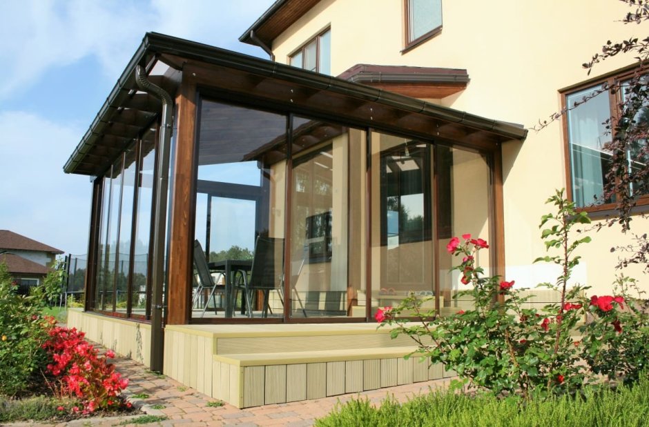 Остекление веранды