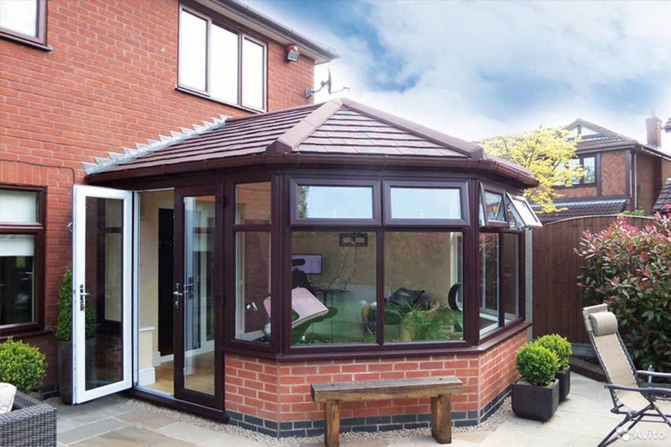 Застекленная веранда