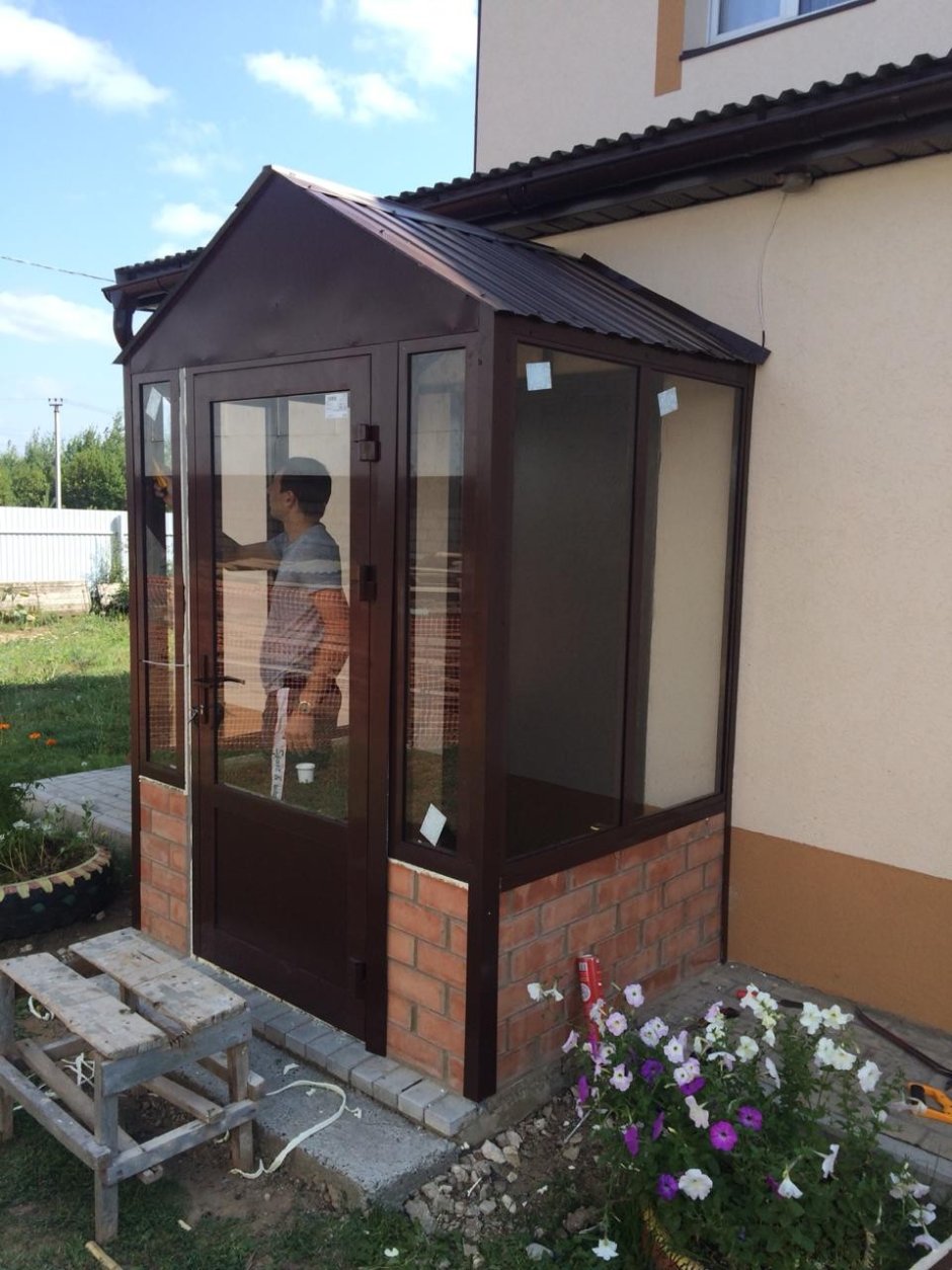 Крыльцо с тамбуром